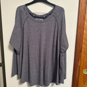 Tommy Hilfiger Sport Striped Long Sleeve Top – Size XL